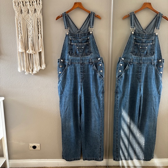 No Boundaries Denim - No Boundaries Classic Blue Denim Overalls